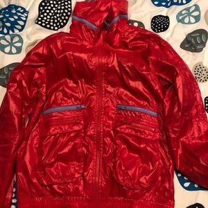Red Adidas Coat